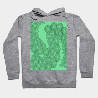 Green Fractal Hoodie